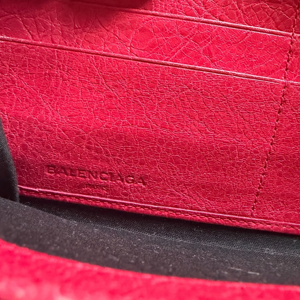 Balenciaga le City Long Leather Wallet Absolutely Gorgeous 🩷❤️🩷 - Picture 15 of 17